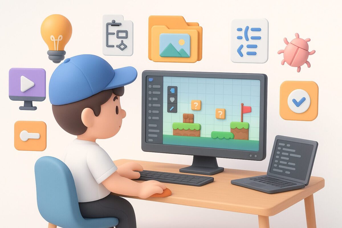 ゲームの作り方：初心者から上級者までのステップバイステップガイド