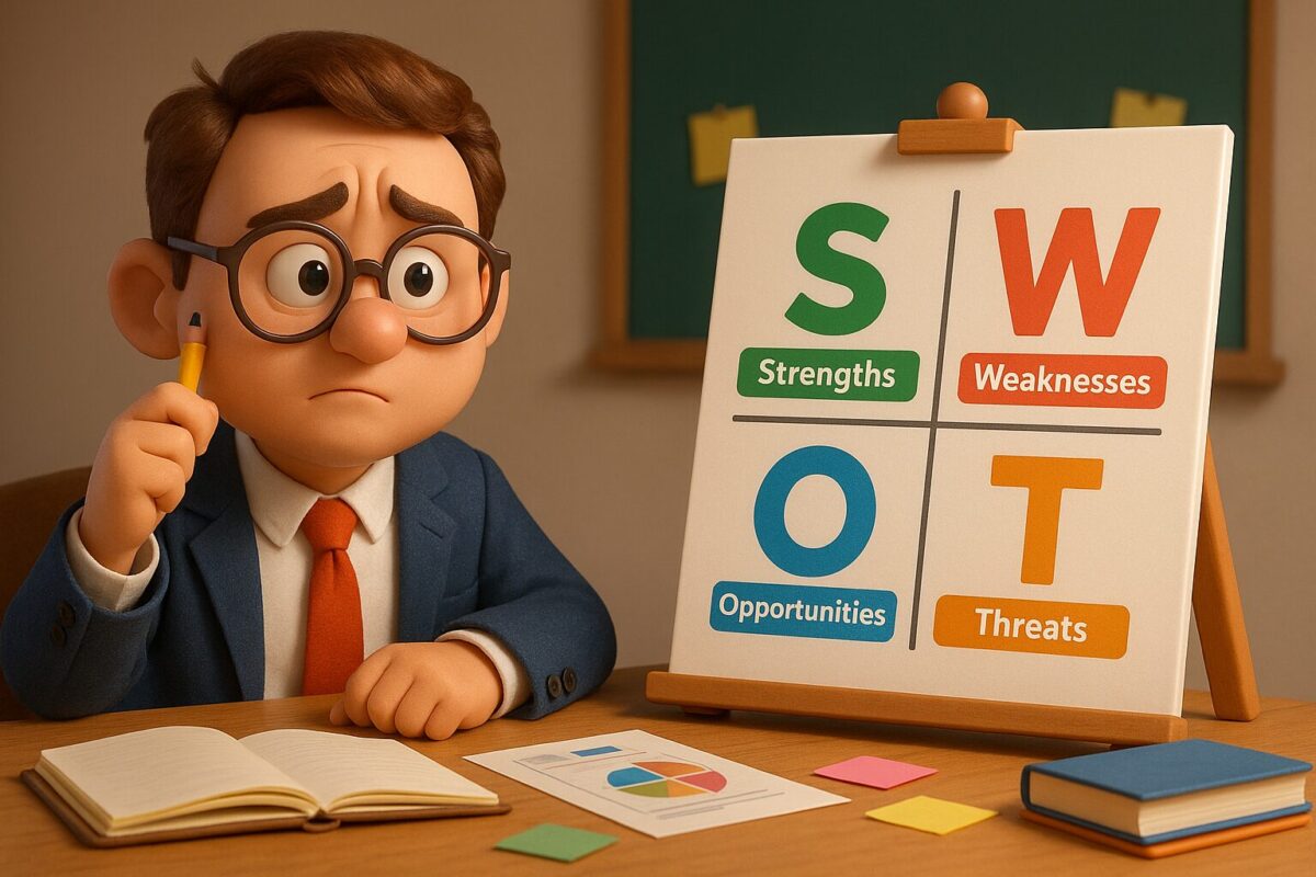 SWOT分析とは？やり方や具体例、注意点をわかりやすく解説