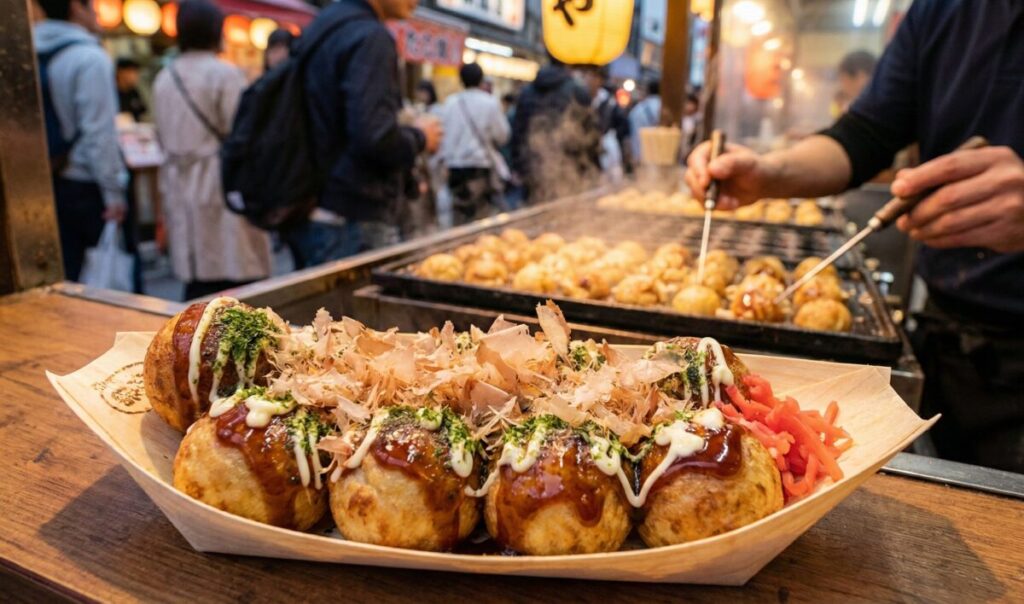 【日本】たこ焼き(Takoyaki)
