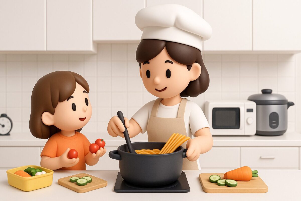 子育て世代のための時短料理レシピ