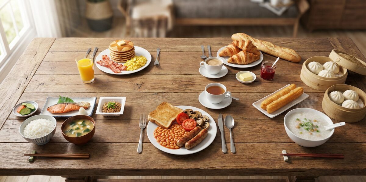 世界の朝食文化5選｜日本・欧米・中国の特徴と人気メニューを徹底比較