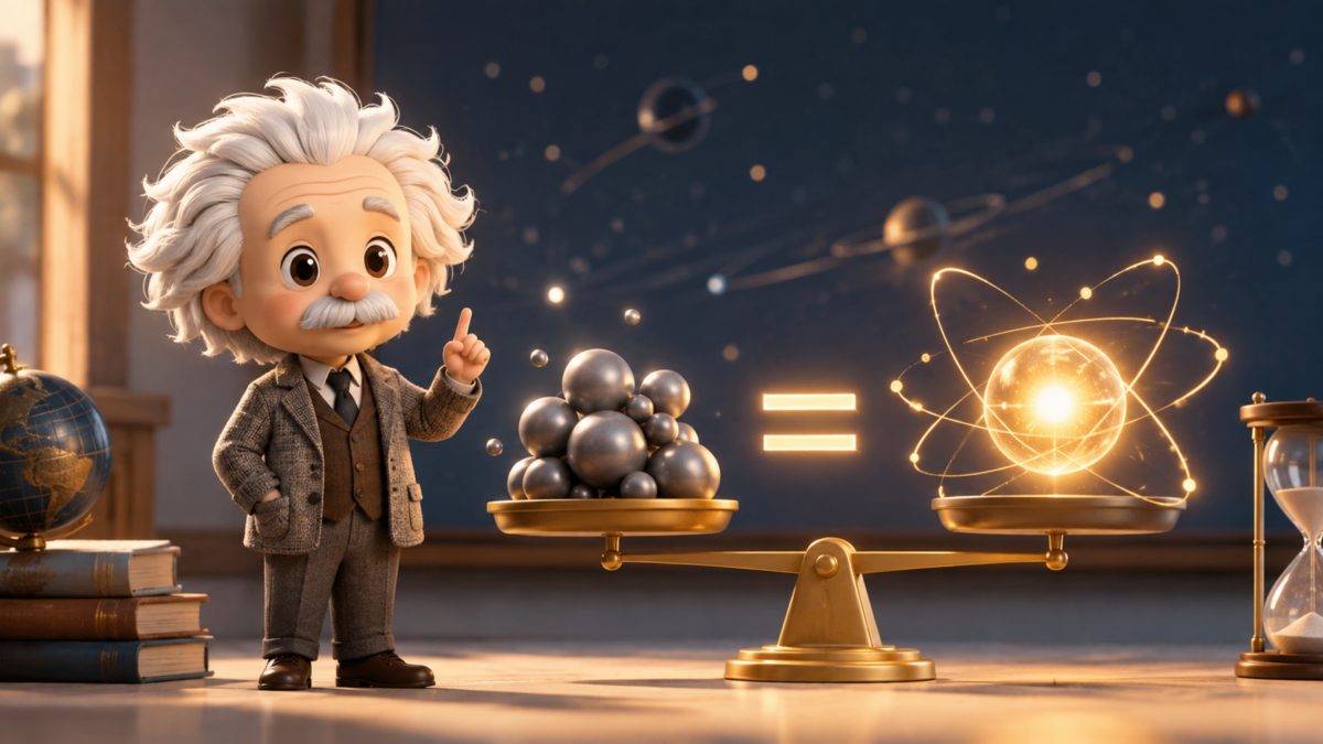 E=mc²とは?アインシュタインが発見した質量とエネルギーの関係性をわかりやすく解説