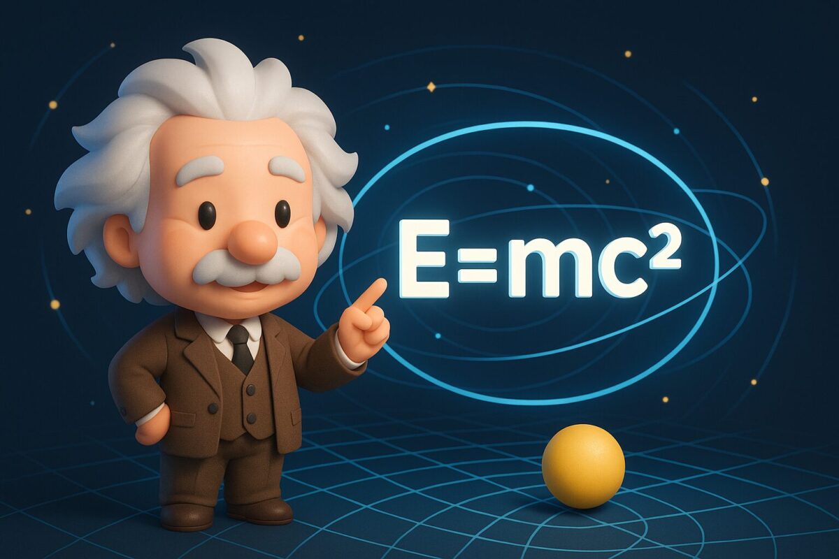 E=mc²：アインシュタインの天才的な洞察【質量とエネルギーの関係性】