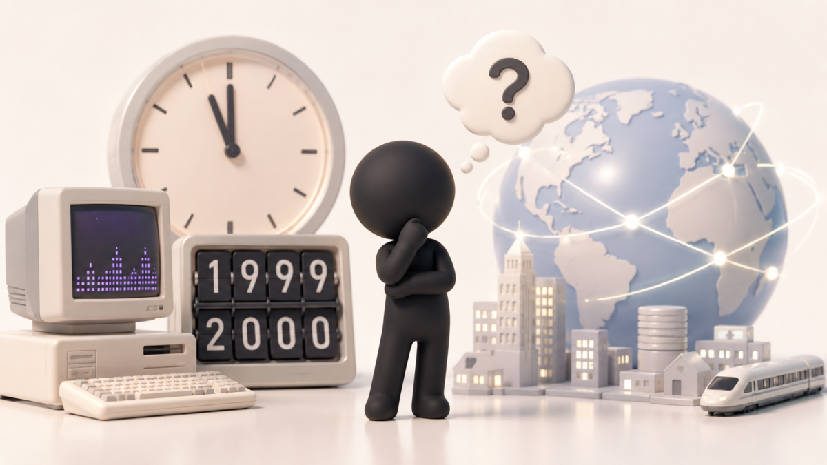 2000年問題（Y2K）とは？あのとき何が起こったのか、当時のパニックと真実をわかりやすく解説