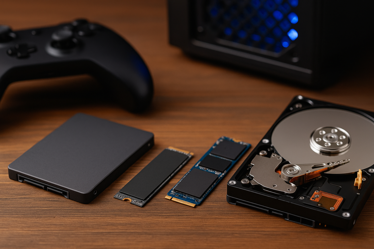【ストレージ最適化】ゲームはHDD・SATA SSD・NVMe SSDのどこにインストールすべき？ロード時間・カクつきへの影響