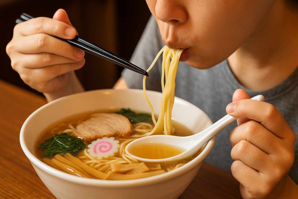 ラーメンをすすれない原因と対処法｜口内炎・顎関節症・逆流症など徹底解説
