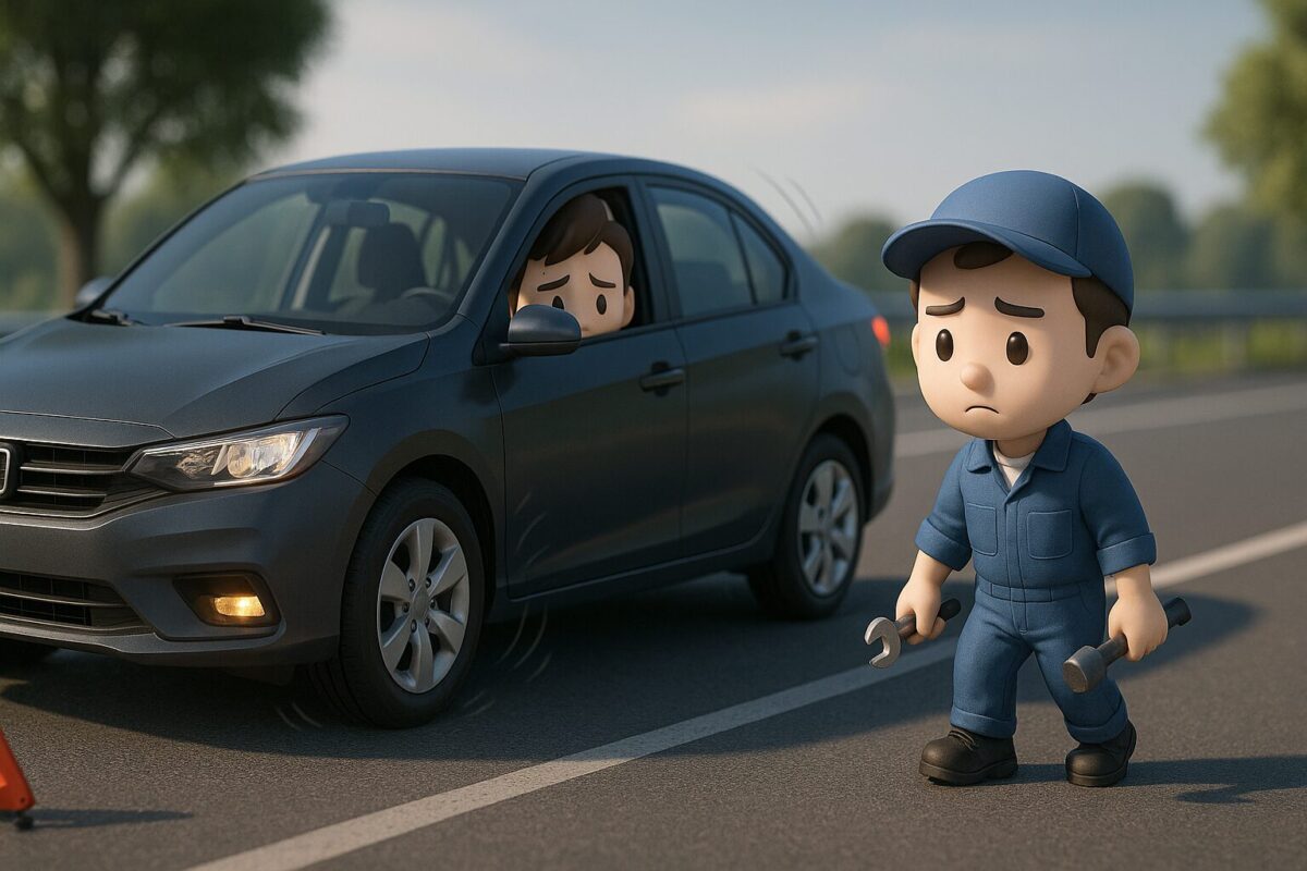 【走行中に車がガタガタ】パンクしてないのに異音？原因とすぐできる対処法を解説