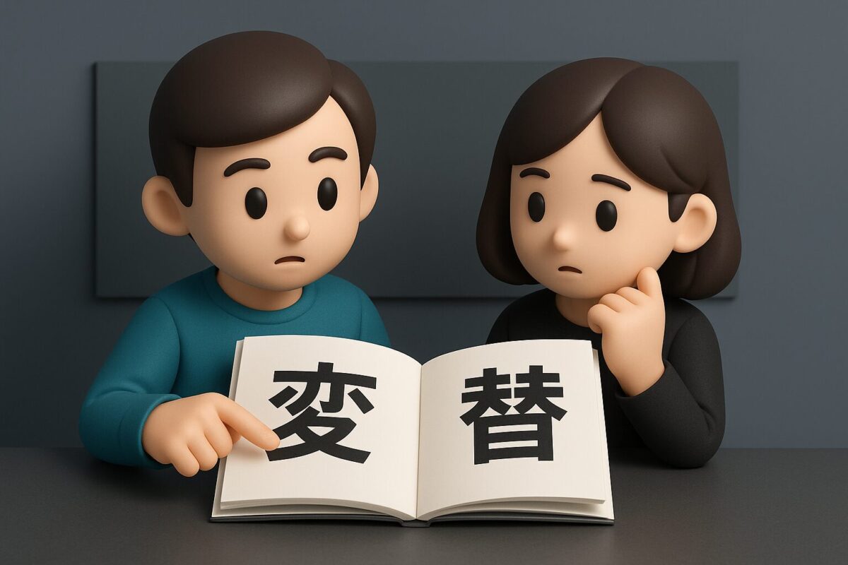 「変える」と「替える」の違いは？意味と使い方を例文で分かりやすく解説