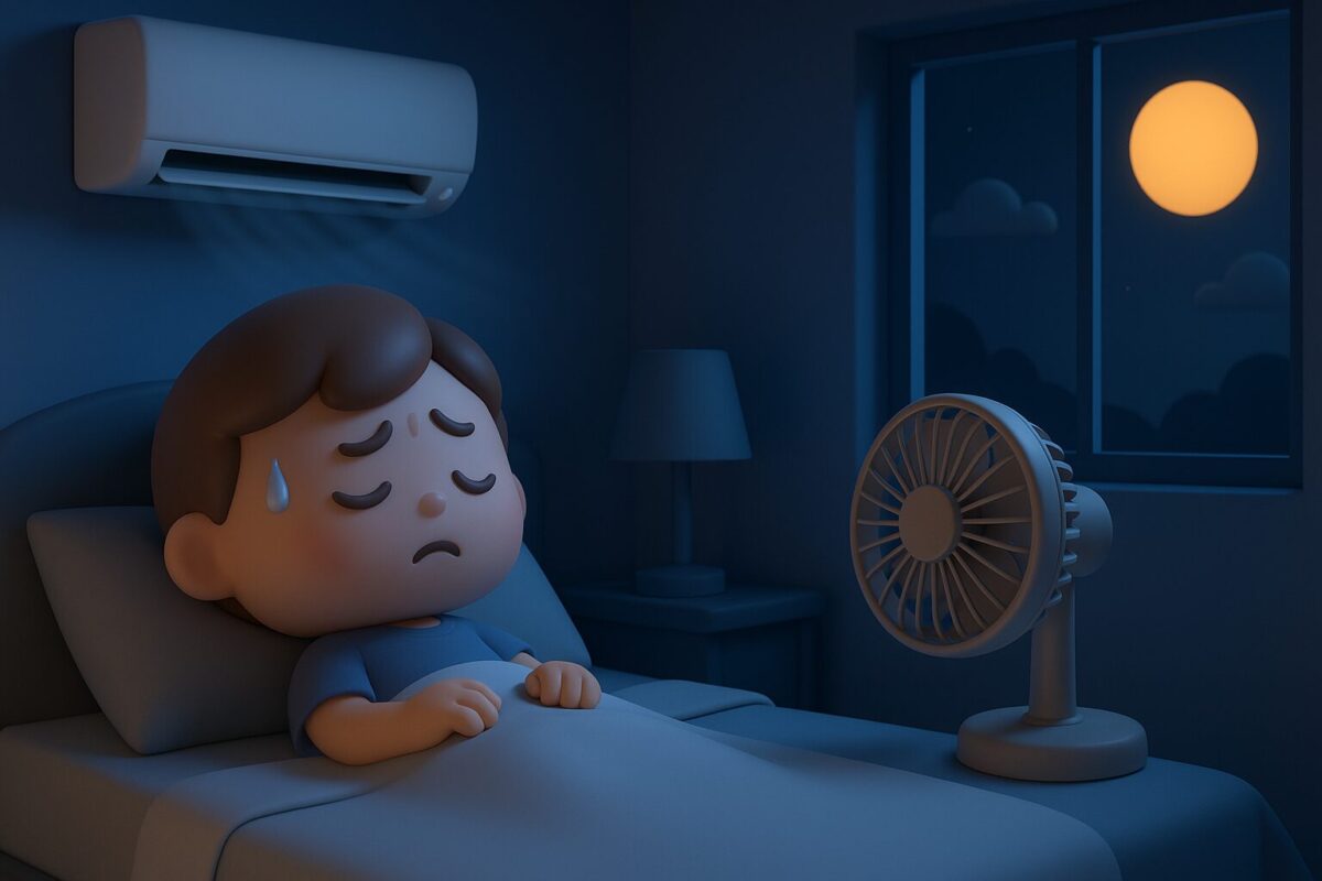 熱帯夜とは何度から？寝苦しい夜のエアコン活用術と8つの快眠対策