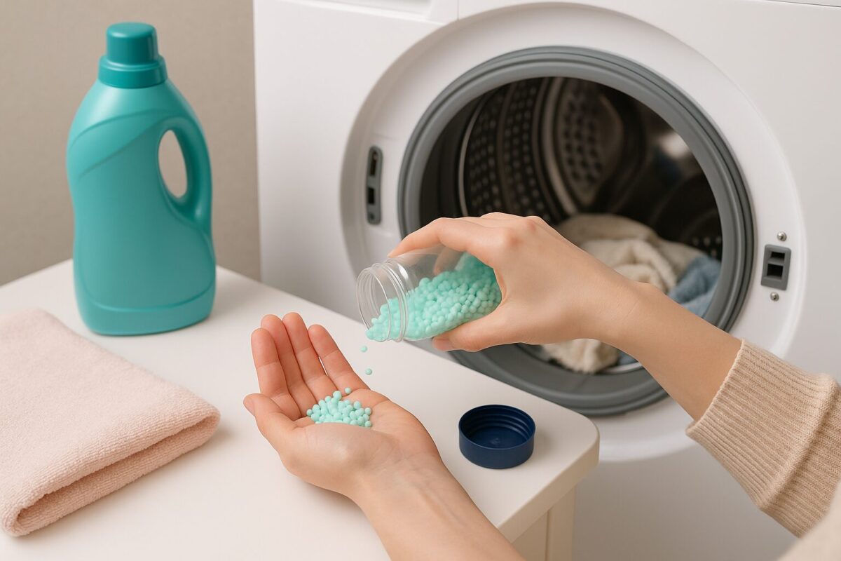 洗濯ビーズのメリット・デメリットを徹底解説！柔軟剤との違いや効果的な使い方も