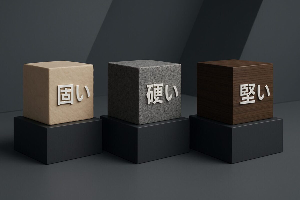 「固い」「硬い」「堅い」の違いとは？意味と使い分けを例文で解説【かたい】
