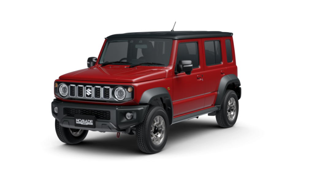 最もコンパクトなジムニーノマド