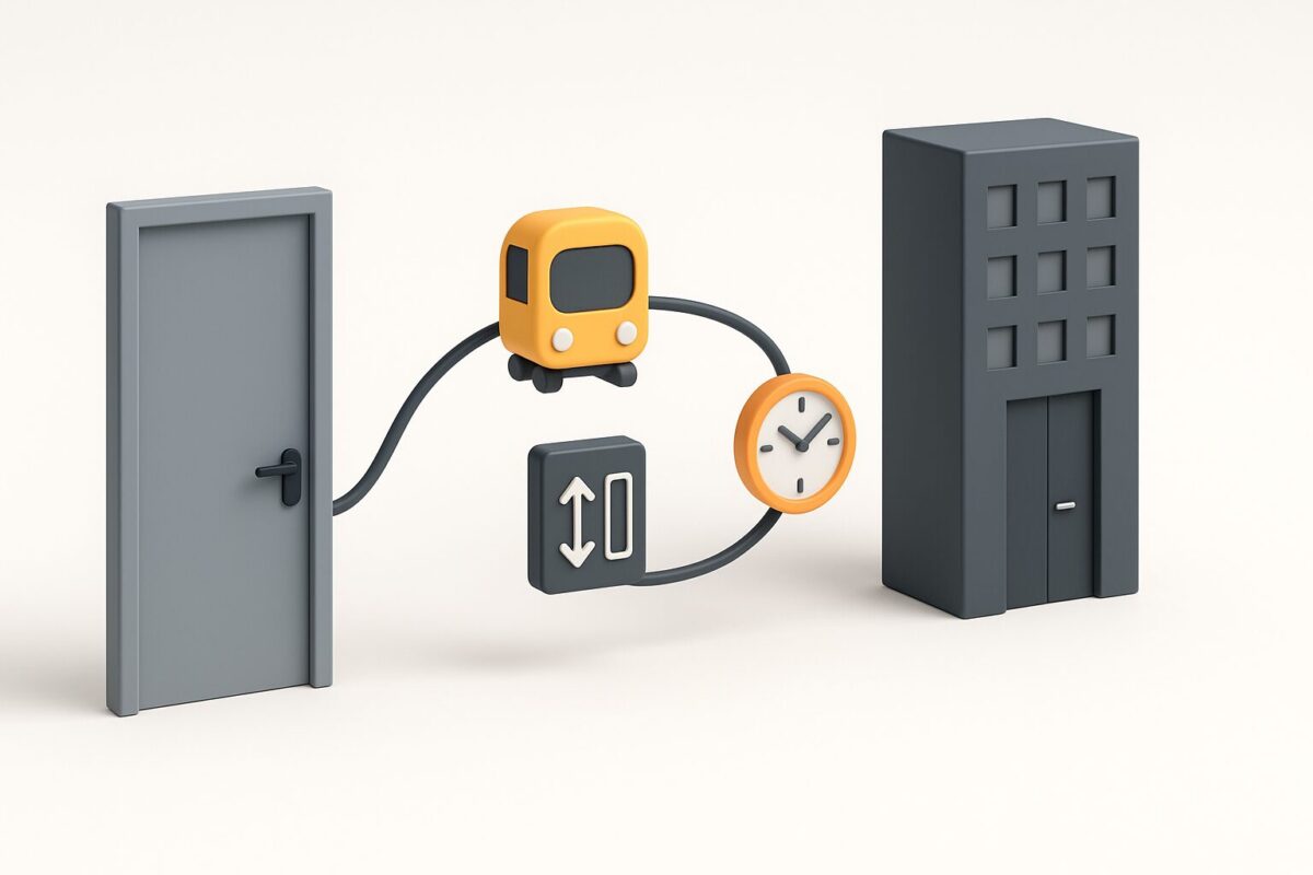 ドアtoドアの意味とは？通勤時間の平均は往復1時間19分！理想と限界を徹底解説