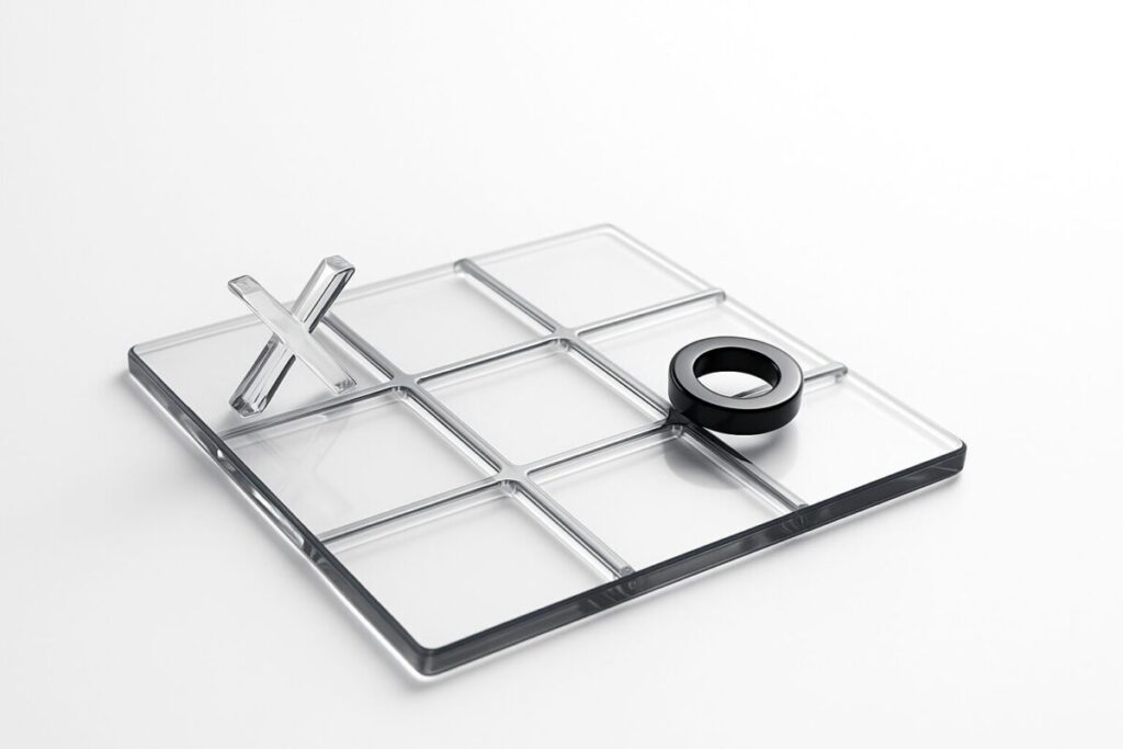 三目並べのコツを応用できるゲームや思考法