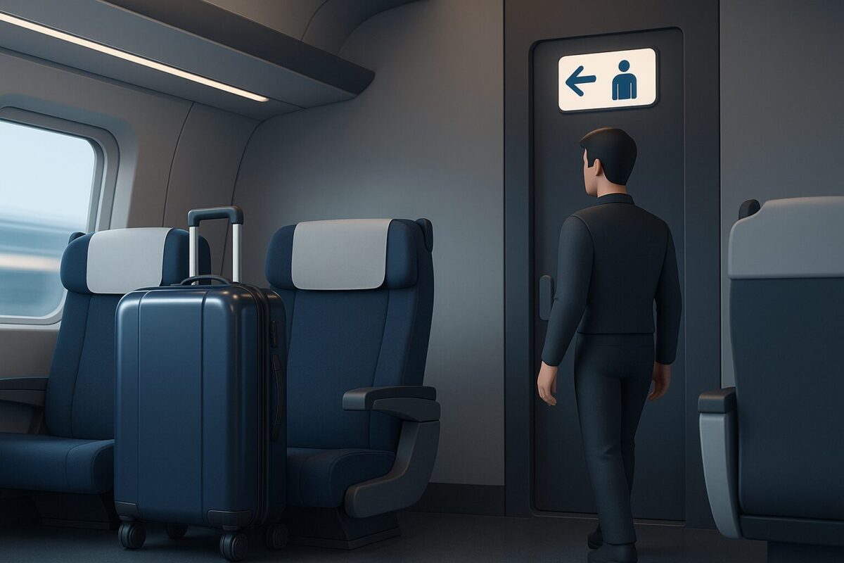 新幹線で快適にトイレを使う完全ガイド:最適なタイミングと荷物管理術