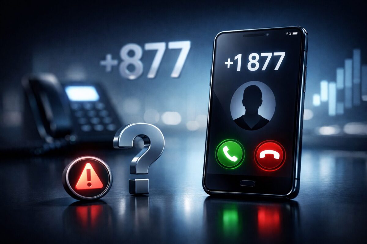+1 877から始まる電話番号はどこから？出てしまった時のリスクと対処法を解説【詐欺・迷惑電話】