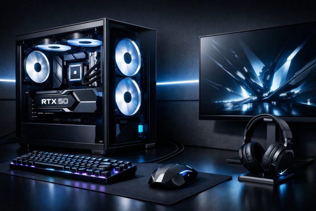 【2026年版】ゲーミングPCおすすめの選び方|RTX 50シリーズ対応・予算別スペックを解説 | サクッと解説