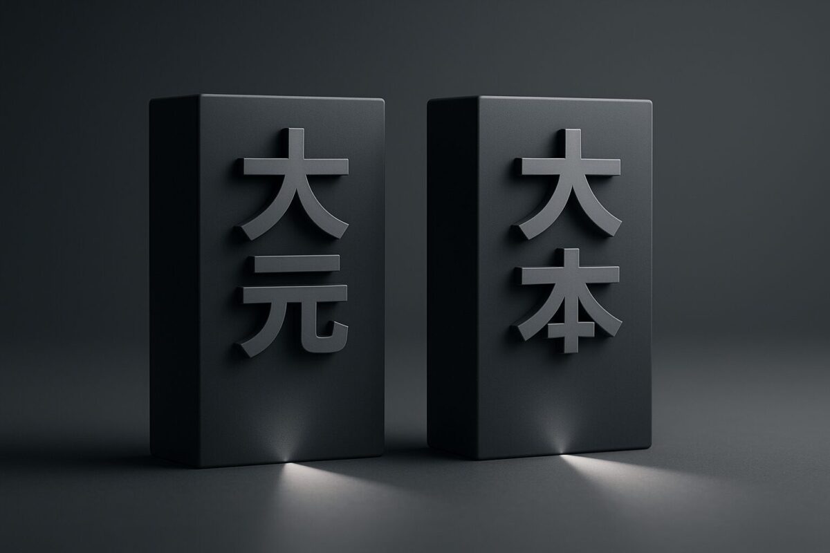 「大元」と「大本」の違いは?辞書的には同じでも使い分けると伝わるプロの技術【意味やニュアンス】