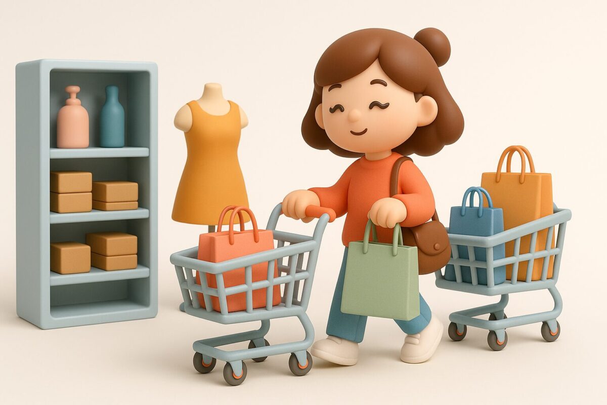 一人ショッピングは最高のストレス発散！誰にも邪魔されない贅沢な時間の過ごし方