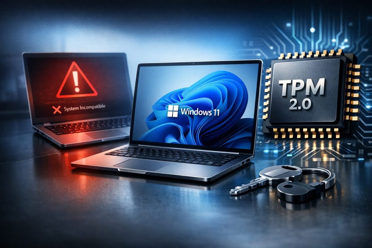 「このPCはWindows 11を実行できません」と表示される原因とTPM回避方法