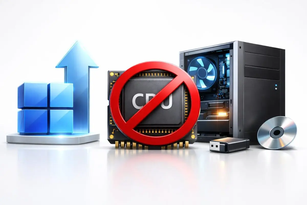Windows11にアップグレードできない第7世代以下のCPU問題！非対応PCでのインストール方法とリスクを徹底解説