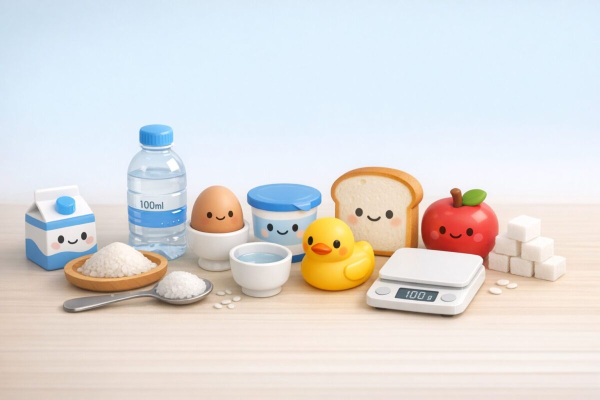 100mlはどれくらい？計量カップなしで測る身近な代用品と重さの目安