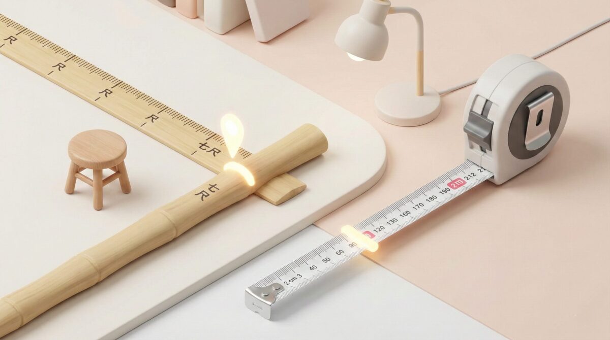 7尺は何センチ？何メートル？長さの早見表と身近な例で解説