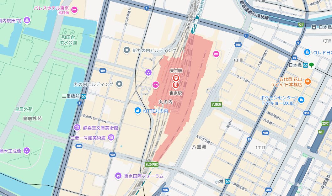 東京駅は何区？住所は「千代田区」でも出口1つで「中央区」になる理由