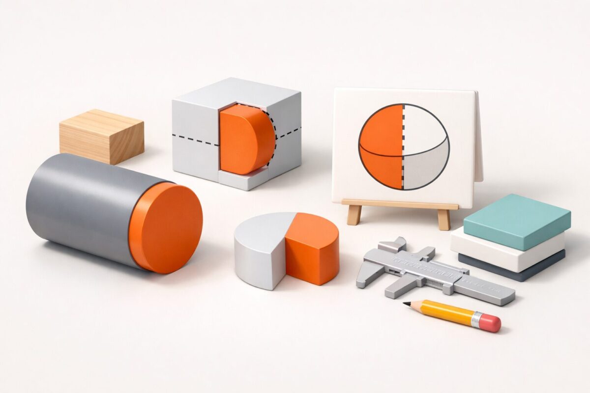 端面(たんめん)とは?意味や読み方・断面図との違いをわかりやすく解説