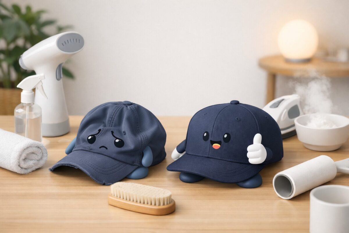 キャップの型崩れは直せる!自宅にある道具で復活させる最強メソッド