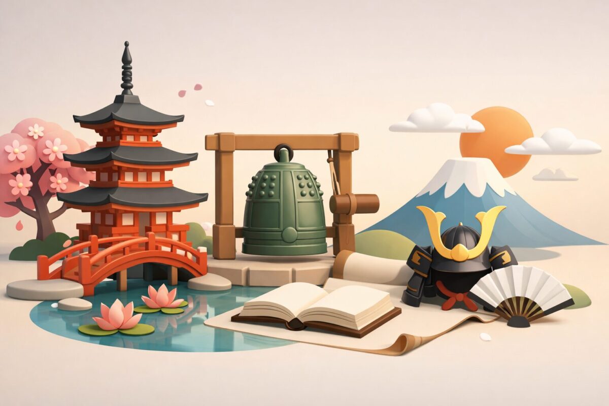 平家物語「祇園精舎の鐘の声」冒頭文をわかりやすく解説！全文ふりがな・現代語訳と意味