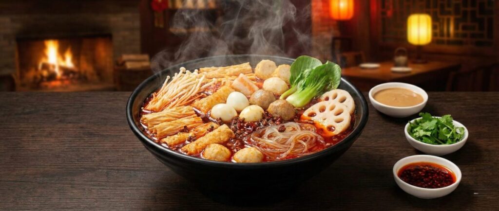 温かくて美味しい麻辣湯（マーラータン）