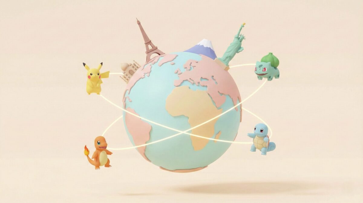 なぜポケモンは海外で人気？世界1位の理由と他IPとの決定的な違い