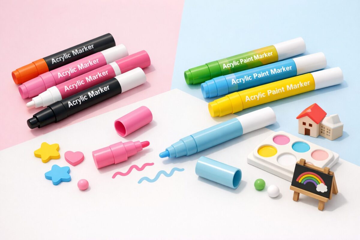 100均ポスカは代用できる？ダイソーやセリアのアクリルマーカー徹底比較【2026年最新】