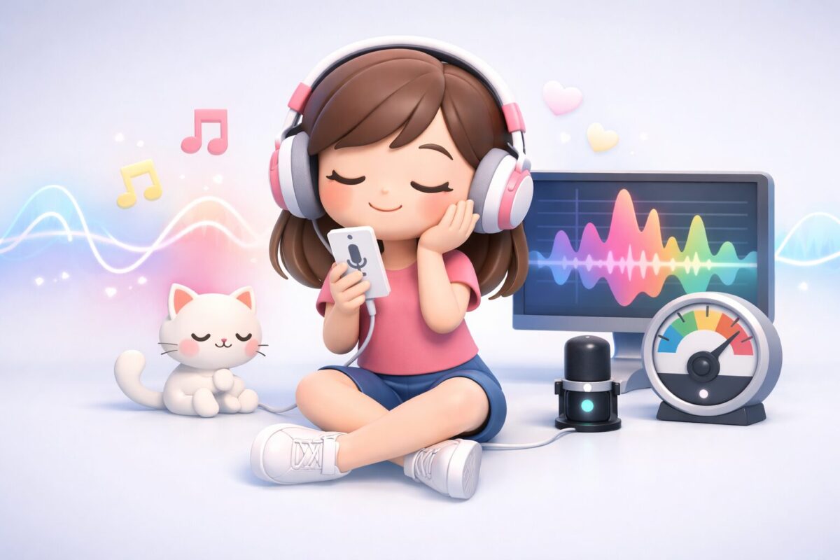 自分の声に癒やし効果はある?「1/fゆらぎ」の調べ方と無料測定ツール