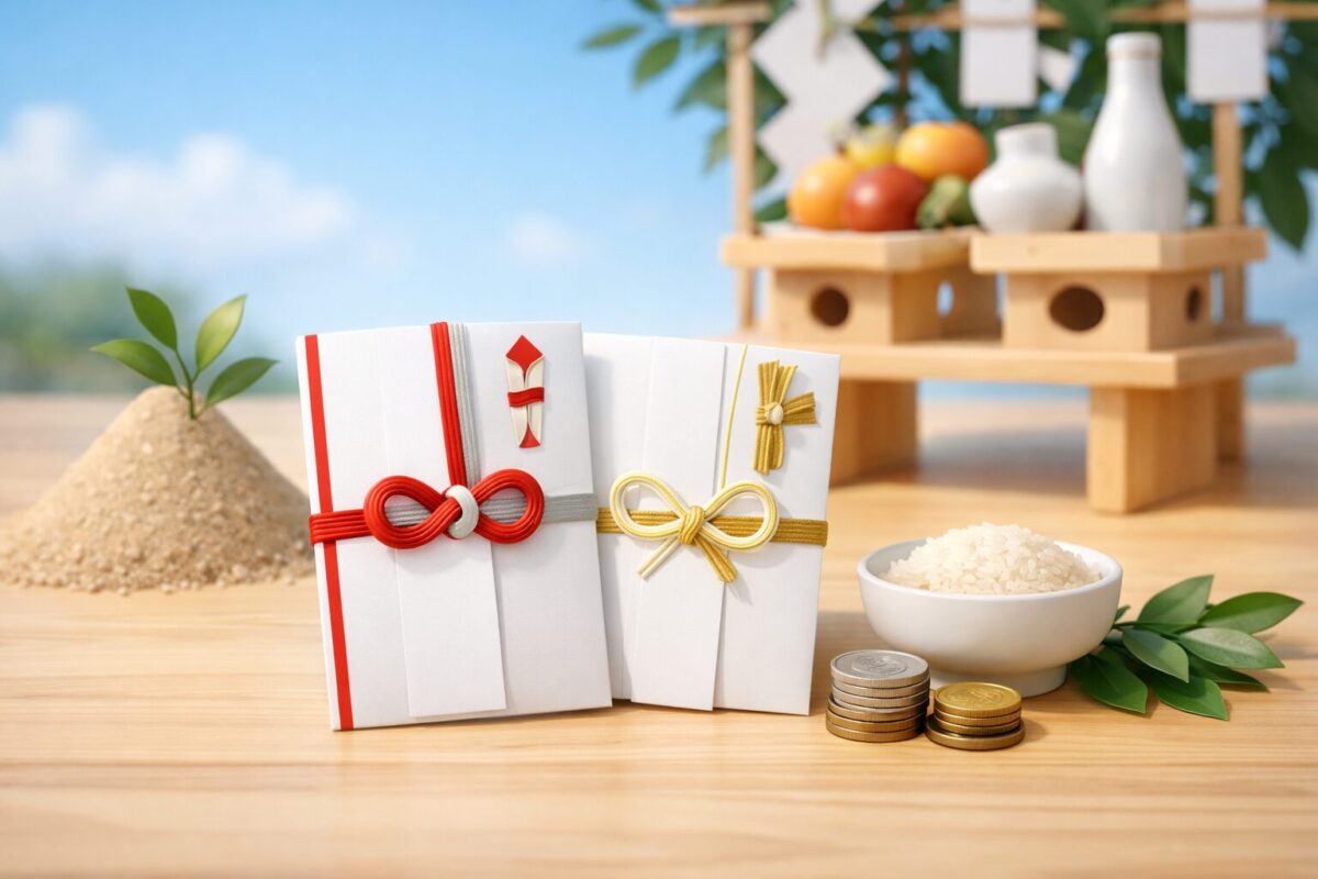 地鎮祭ののし袋はダイソーでOK？100均での選び方・書き方・費用相場を徹底解説