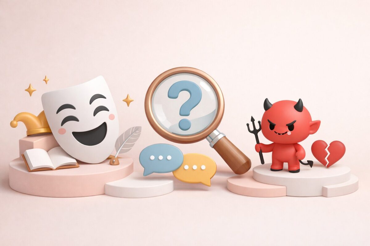 「諧謔」の意味とは？使い方やユーモア・皮肉との違いを分かりやすく解説【かいぎゃく】