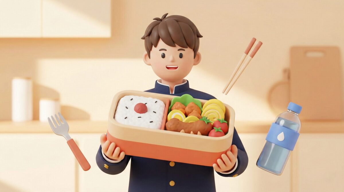 弁当箱900mlはどれくらい？高校生男子に最適な量と失敗しない選び方