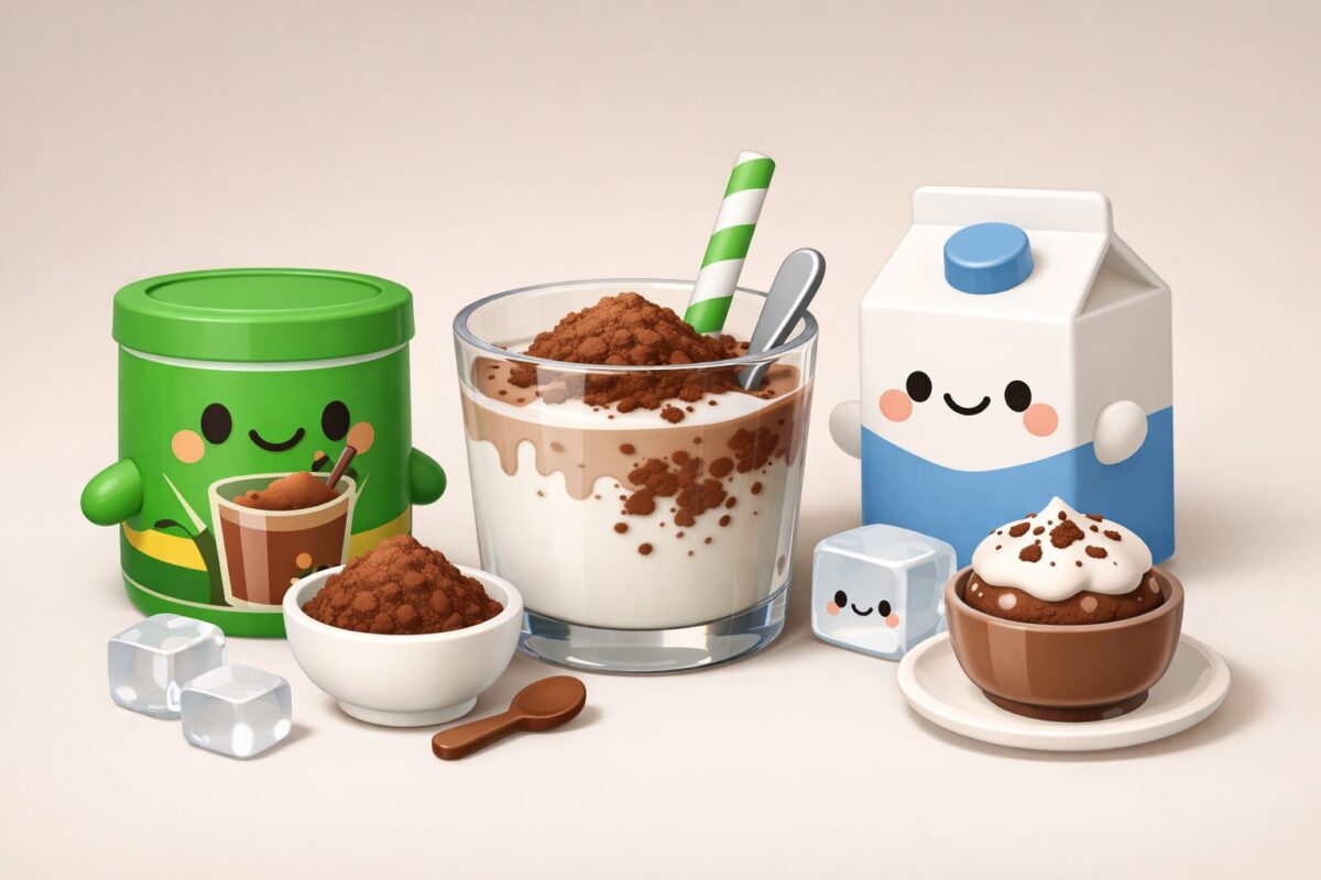 冷たい牛乳でミロを溶かすコツ!ダマにならない簡単な作り方3選