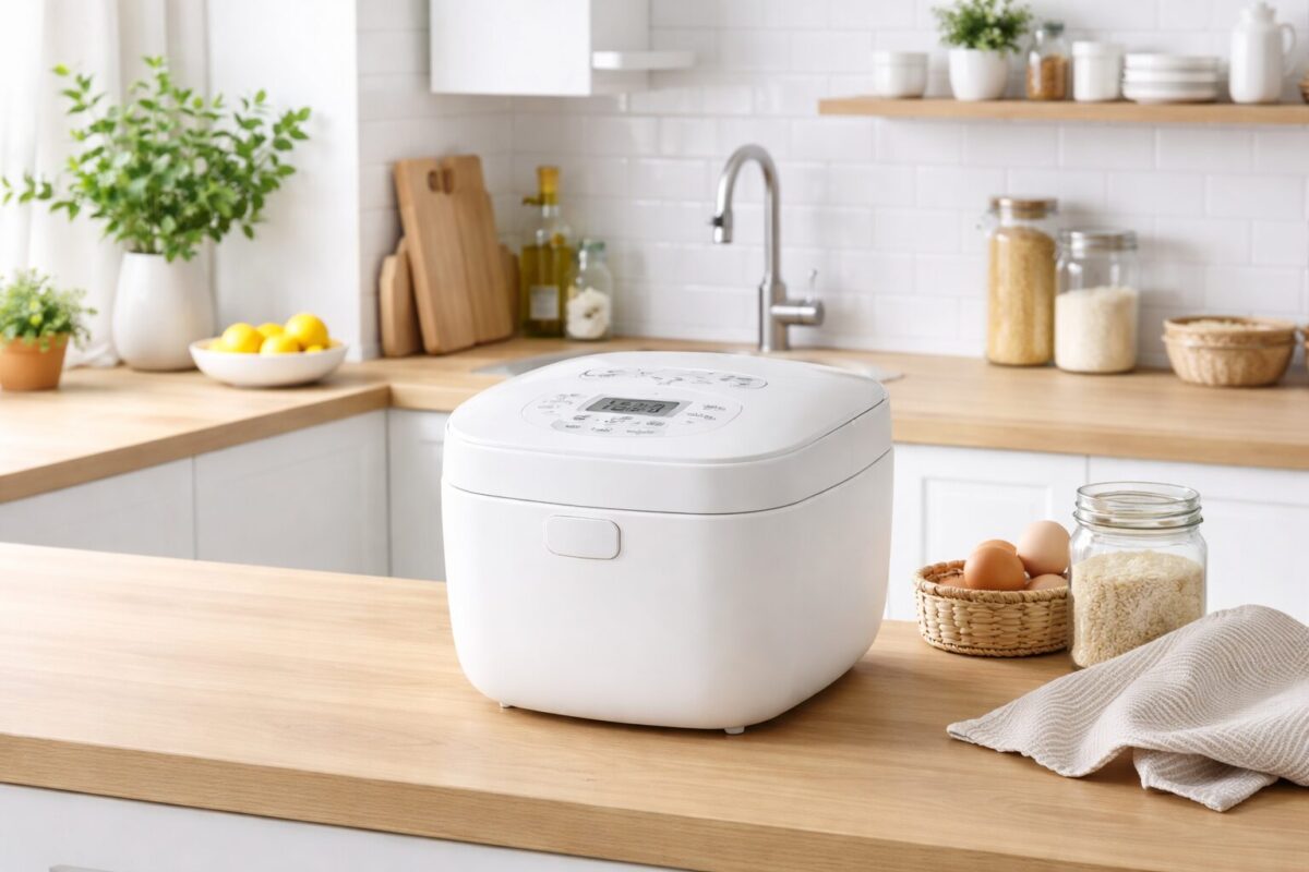 炊飯器の蒸気対策ガイド！カビ・壁紙の剥がれを防ぐ配置のコツと便利グッズ