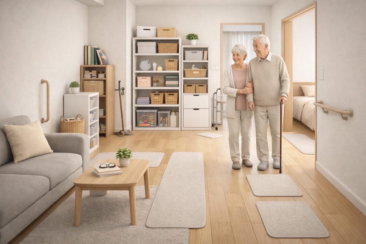 親の家を安全に!高齢者のための片付け術と生前整理のコツ【転倒防止・無理なく続く】