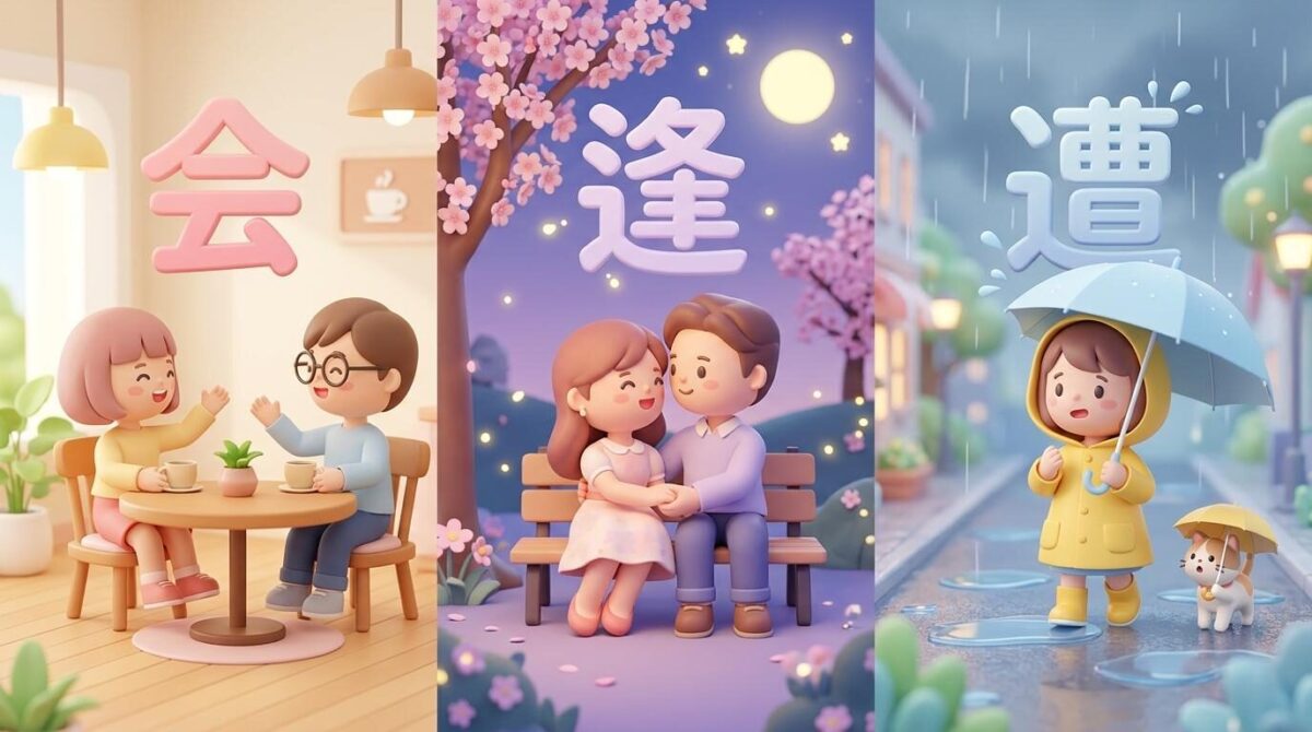 【例文あり】「会う」「逢う」「遭う」の違いと意味は?正しい使い分けを徹底解説