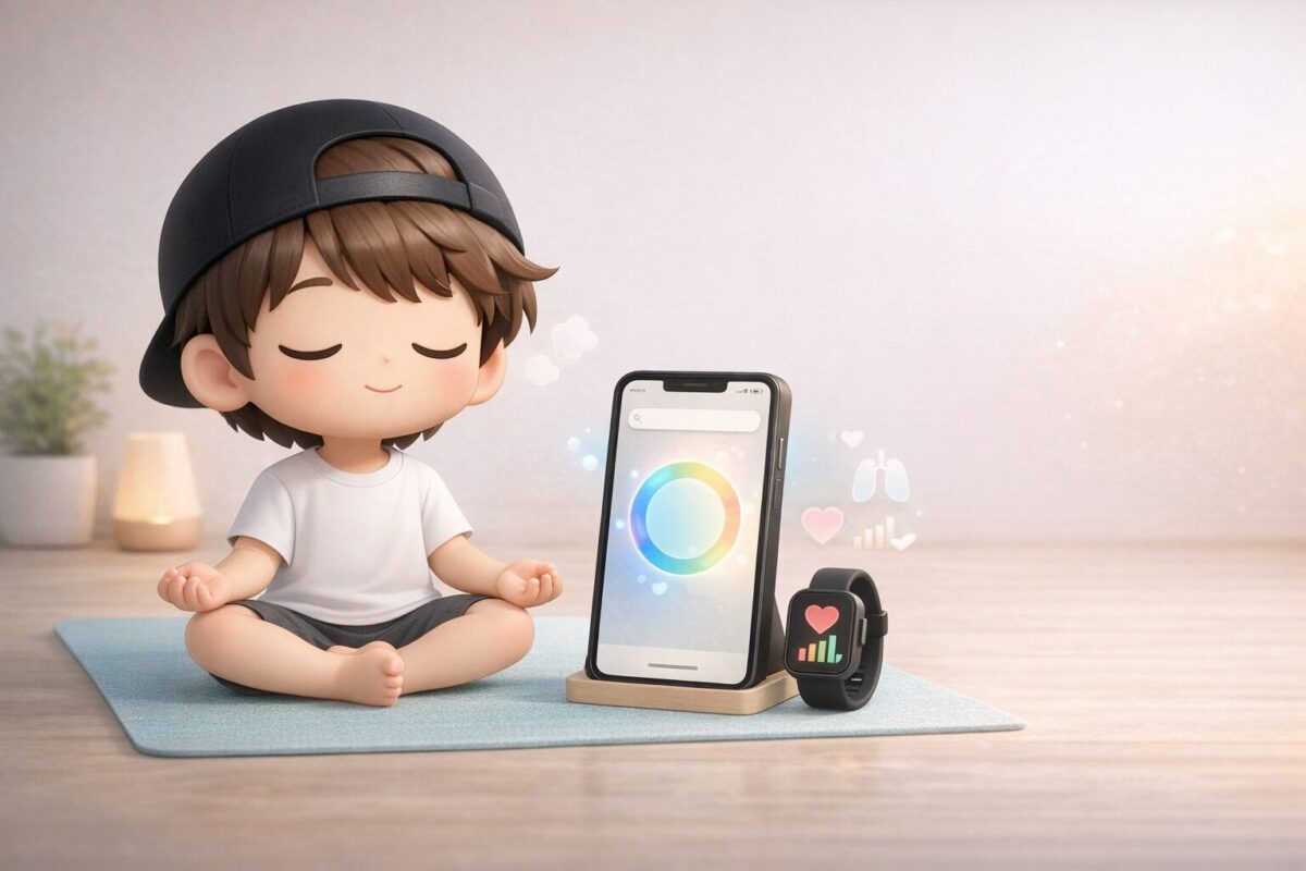 Google呼吸エクササイズの使い方と効果！アプリ連携で記録を残す方法も解説