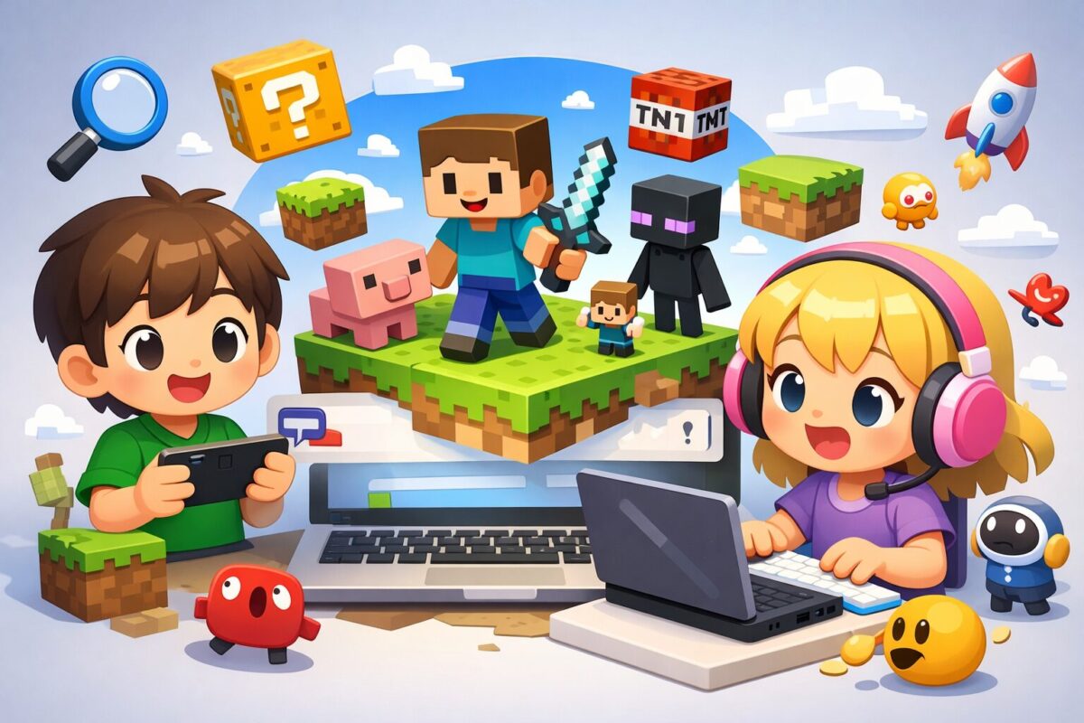 【スマホ・PC対応】Googleでマインクラフトの隠しコマンドを遊ぶやり方!その他の面白ゲームも紹介