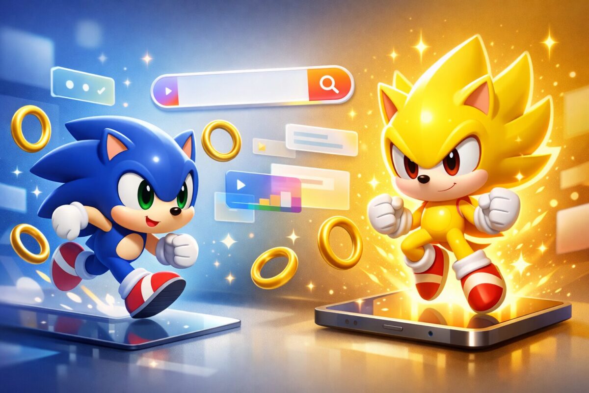 【2026年最新】Google隠しコマンド「ソニック」のやり方!スーパーソニックになる裏技も解説