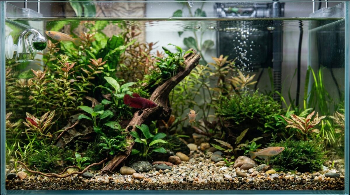 メダカがガラスに向かって泳ぐのはなぜ？5つの理由とストレス対策を徹底解説