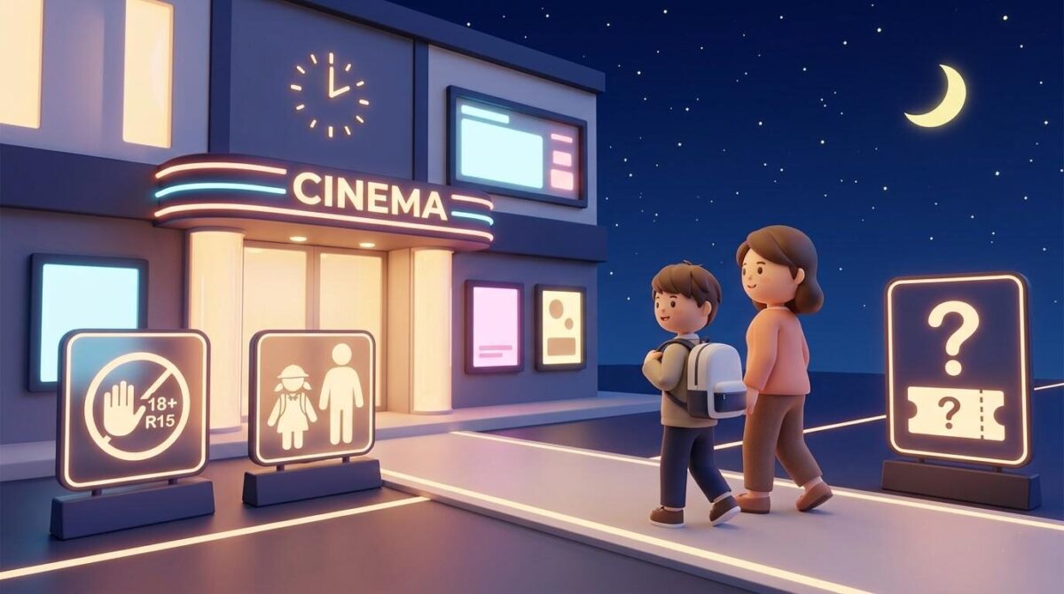 【2026年最新】映画のレイトショーとは？いつから始まる？年齢制限や高校生の保護者同伴ルールを解説