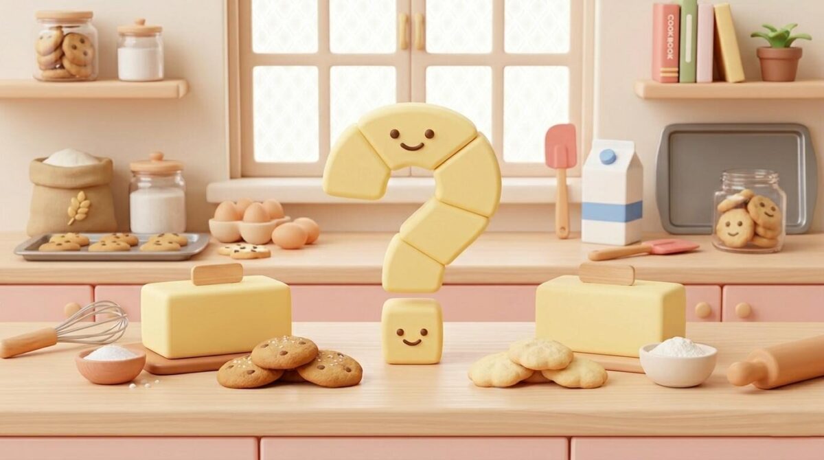 クッキー作りに有塩・無塩バターどっちを使う？違いと代用のコツを解説