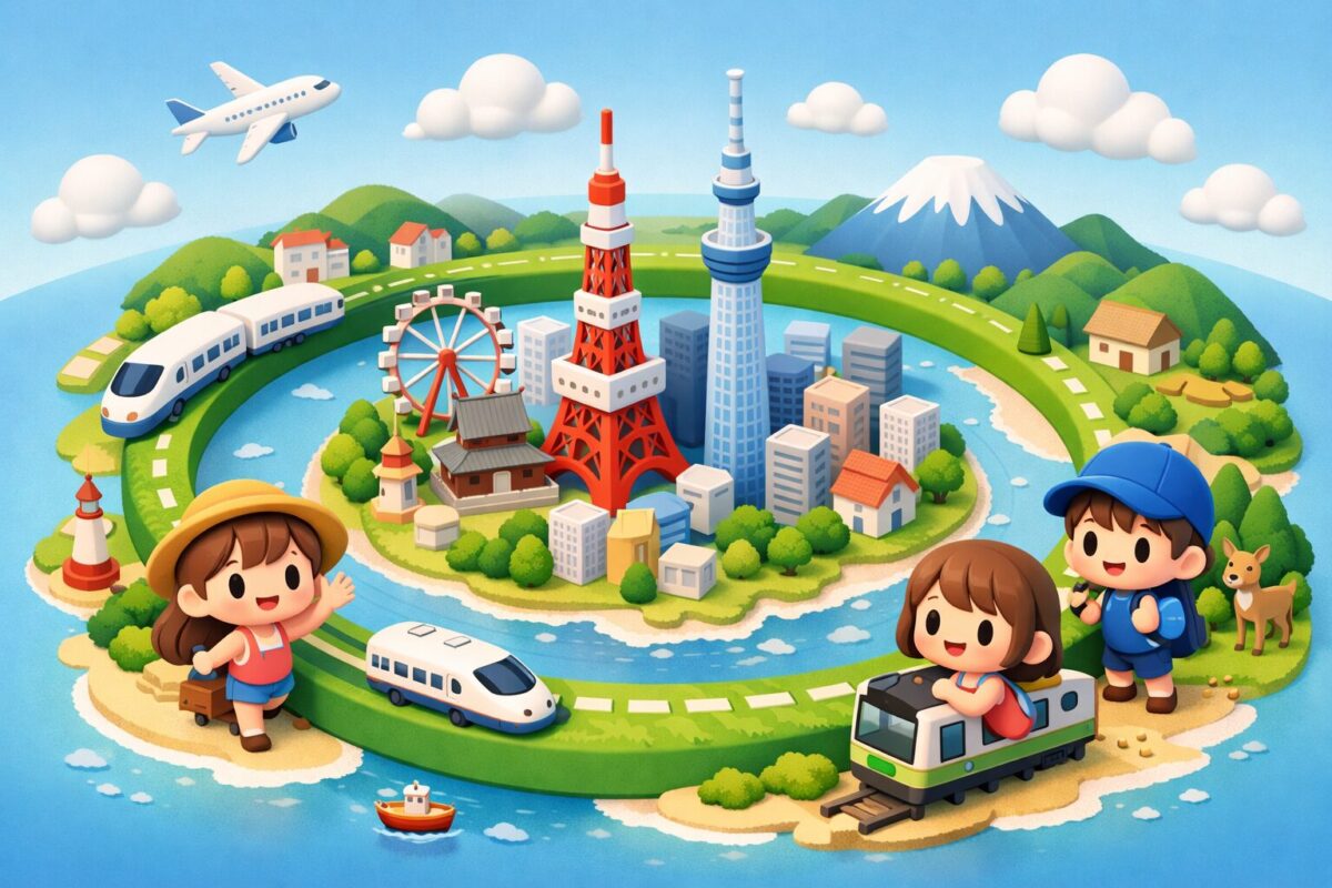 都内近郊とはどこまで？範囲・エリアや東京近郊との違いを分かりやすく解説！