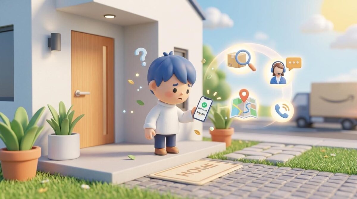 Amazonの配送状況があてにならない？「配達完了」なのにおかしい・届かない時の解決策